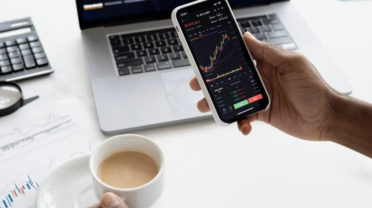 Reallocate Your Investment Portfolio. chart-markets-studying App investment platform or trading app